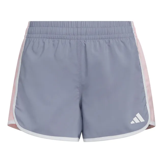 Adida Pantalon Corto Pacer Tejido Cintura Elastica Para Niña