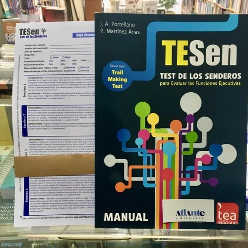 Tesen Test De Los Senderos Para Evaluar Las Funcione, de J.A.PORTELLANO -R. MARTÍNEZ ARIAS. Editorial TEA en español