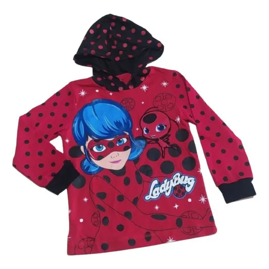 Sweter Con Capucha Lady Bug Niña 