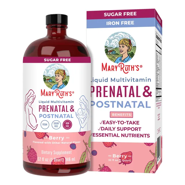 Suplemento Prenatal Y Posnatal Maryruth Organics 960 Ml