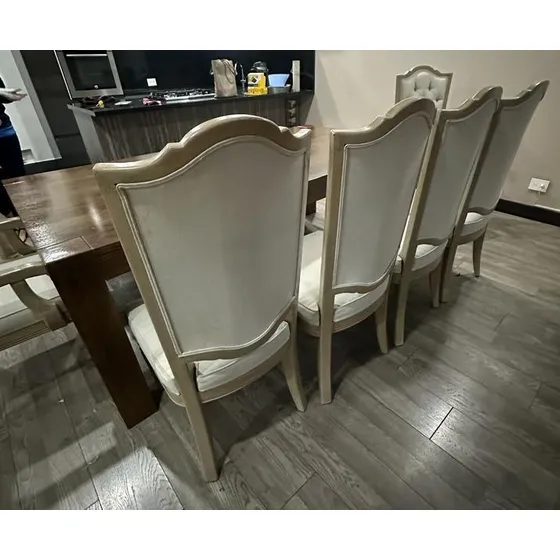 Comedor 10 Puestos - Mueble Suizo Hecho En Madera Oak 