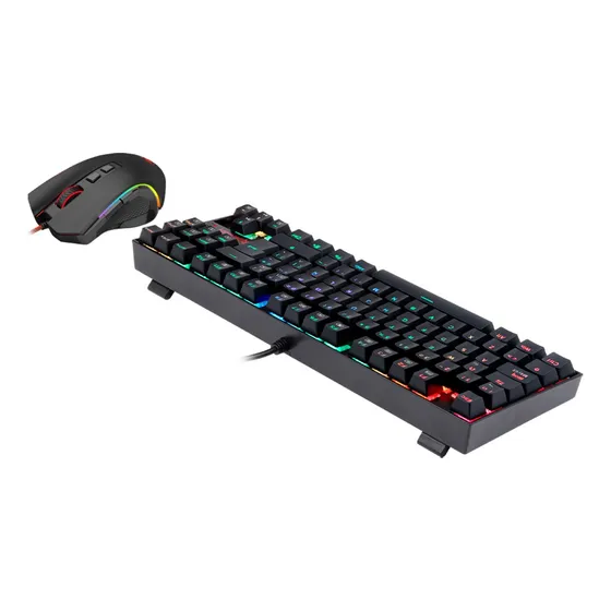 Kit Teclado Y Mouse Gamer Redragon K552rgb-ba (k552rgb+m607)