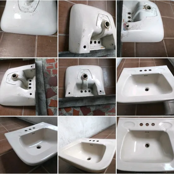 Lavamanos Mediano En Perfecto Estado Sin Pedestal