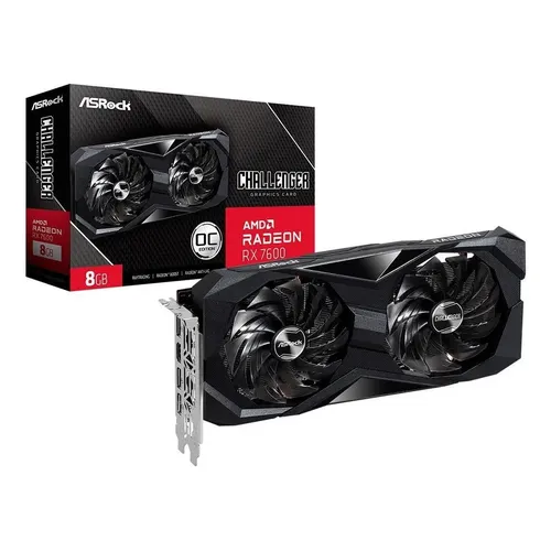 Graphics Card Asrock Challenger Radeon Rx 7800 Xt Oc 16gb