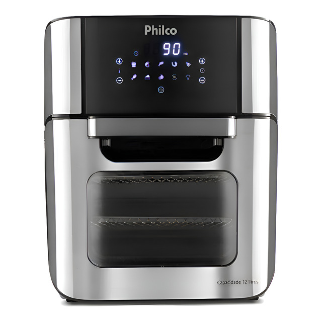 Fritadeira Air Fryer Oven Pfr2200 4 Em 1 12l 1800w Philco Fritadeira Air Fryer Oven Pfr2200 4 Em 1 12l 1800w Philco