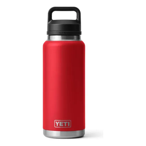 Termo Yeti Bottle De Acero Inoxidable 36fl Oz Rojochug Cap