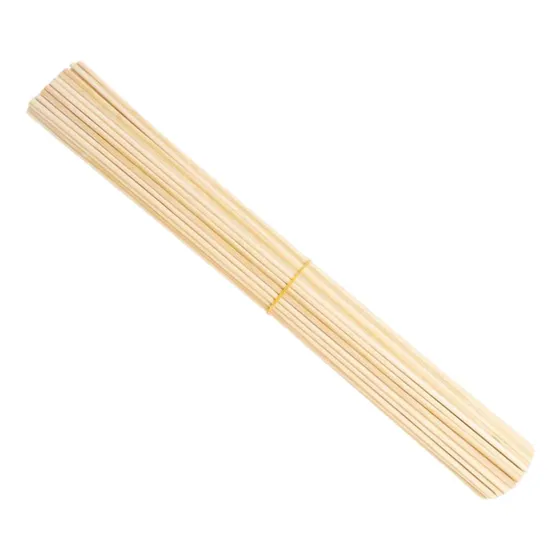 Varillas De Bambú Sin 50 Piezas 4×300mm 50 Piezas 4×300mm