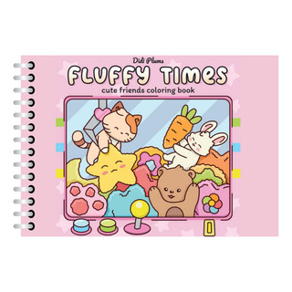Fluffy Times-cuaderno Para Colorear Fluffy Times-cuaderno Para Colorear