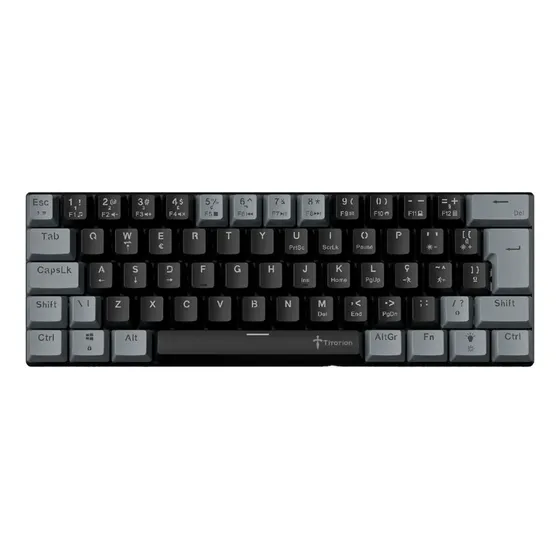 Teclado Mecânico Gamer 60% Switch Huano Brow Red Pc Computador Switch Marron Português Brasil - Titorion