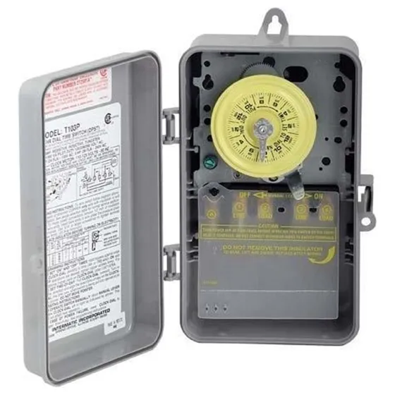 Reloj Intermatic Timer Automatización Para Albercas 110v O 220v