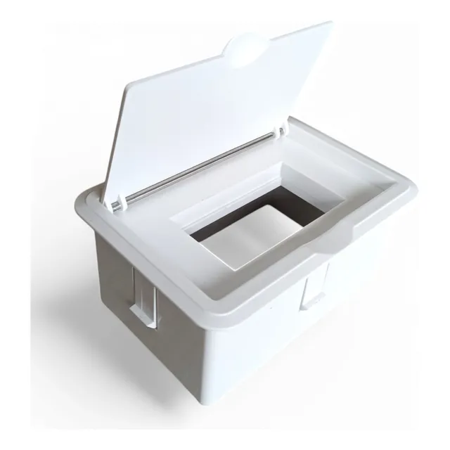 Caja De Conexiones - Grommet Para 3 Modulos