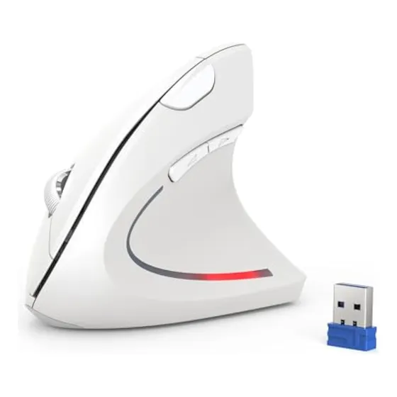 Tecknet Ratón Ergonómico, Ratón Silencioso De 4800