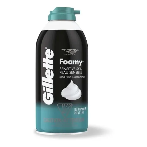 Gillette Foamy (espuma Para Piel Sensible 312g)