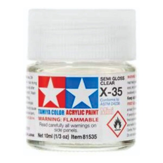Pintura Mini 10 Ml. Tamiya X-35 Semi Gloss Clear X35 Pintura Mini 10 Ml. Tamiya X-35 Semi Gloss Clear X35