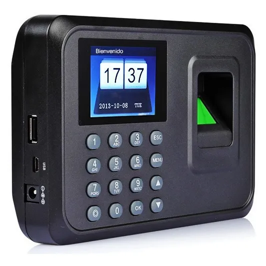 Control De Asistencia Biométrico Lector De Huellas Horarios