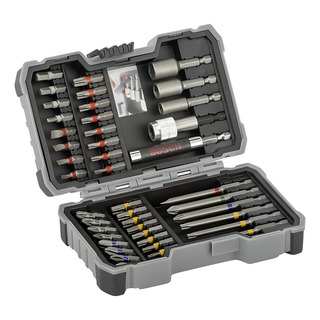 Jogo De Bits, Pontas E Soquetes Com 43 Peças Bosch Jogo De Bits, Pontas E Soquetes Com 43 Peças Bosch