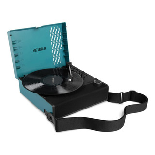 Victrola Revolution Go Blue Tocadiscos Recargable Bluetooth Victrola Revolution Go Blue Tocadiscos Recargable Bluetooth