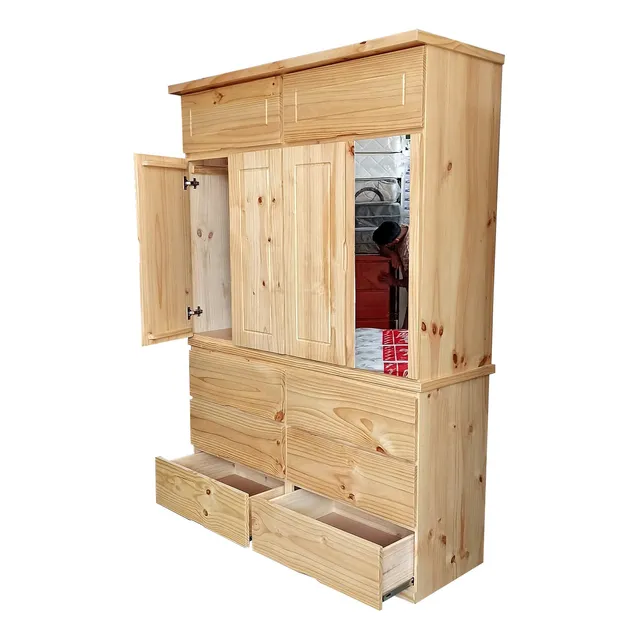 Ropero De Madera Pino, Modelo R - 150