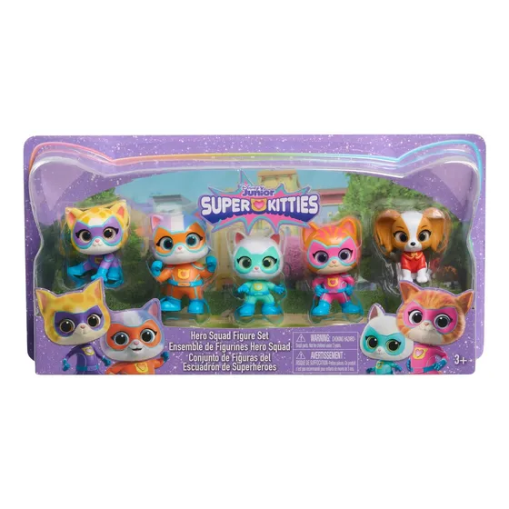 Set Figuras Super Kitties Disney Junior Hero Squad