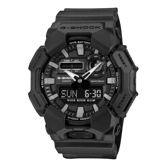 Relógio Casio Analógico Digital G-shock Ga-010-1a1dr | Black