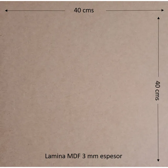 Laminas De Pdf 40 X 40 Cm Espesor 3 Mm