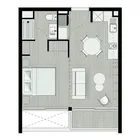 1 dormitorio  |  1 baño