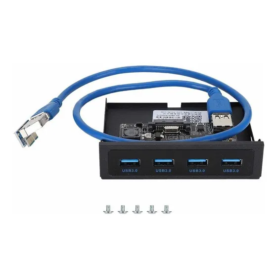 Angxi Pci-e 4xusb3.0 Expansion Disquete Frontal Para 4