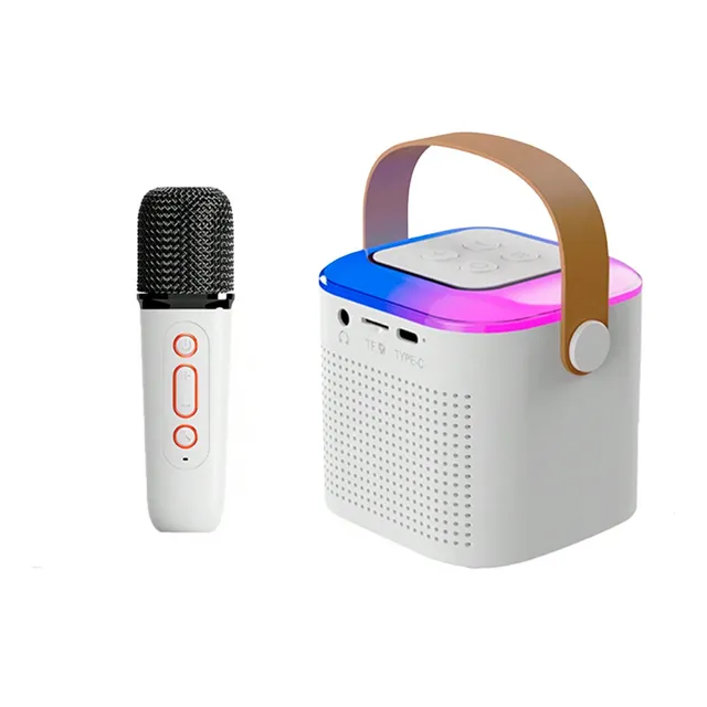 Kms-192 Bocina Altavoz Bluetooth Portátil Con Micrófono
