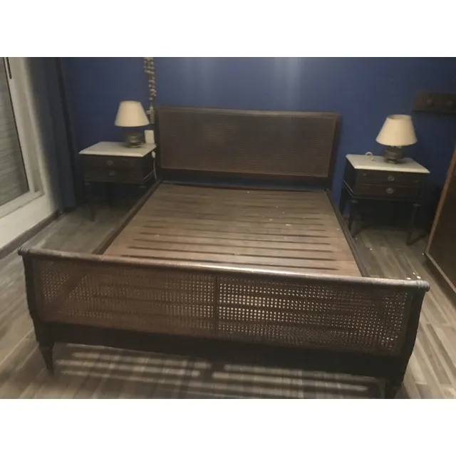 Juego De Dormitorio Estilo Inglés En Mármol Y Madera
