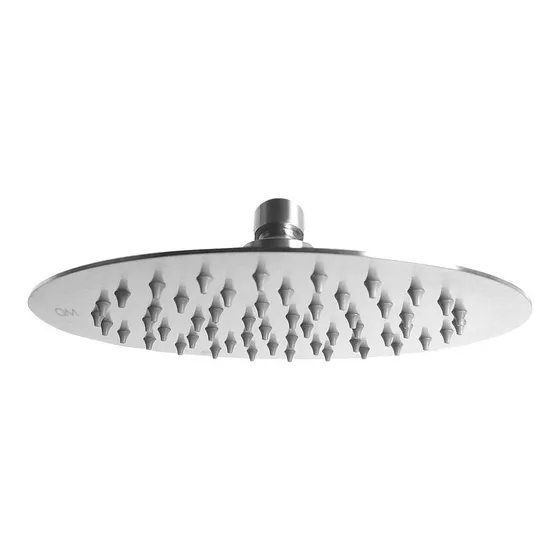 Ducha Regadera Redonda Quality Metal 20 Cm Gtia 10 Años