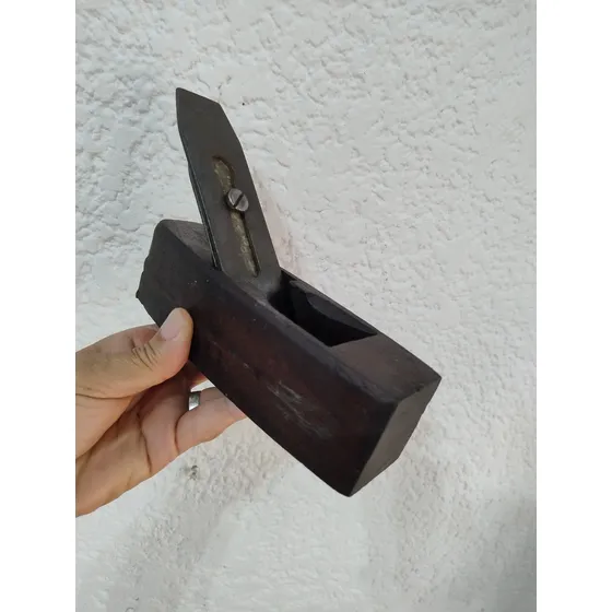 Cepillo De Carpintería Antiguo Garlopa
