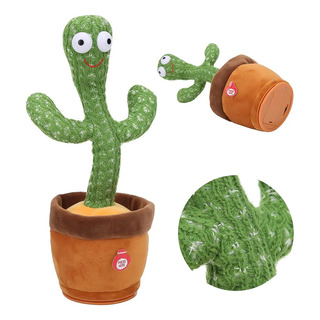 Peluche Cactus Bailarin Con Canciones Graba Y Te Imita Peluche Cactus Bailarin Con Canciones Graba Y Te Imita