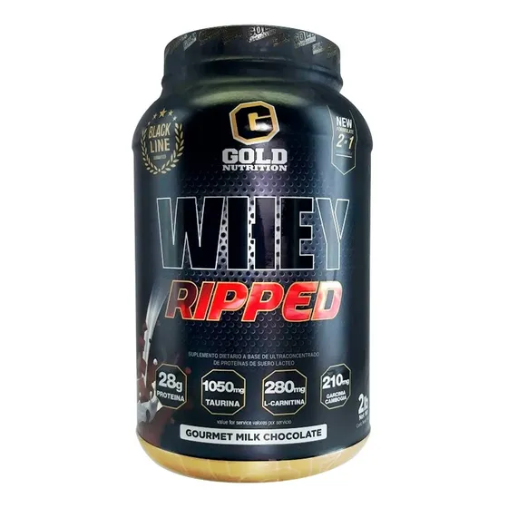 Whey Ripped. Proteína Con Quemador. 2 Lbs. Gold Nutrition. Outlet