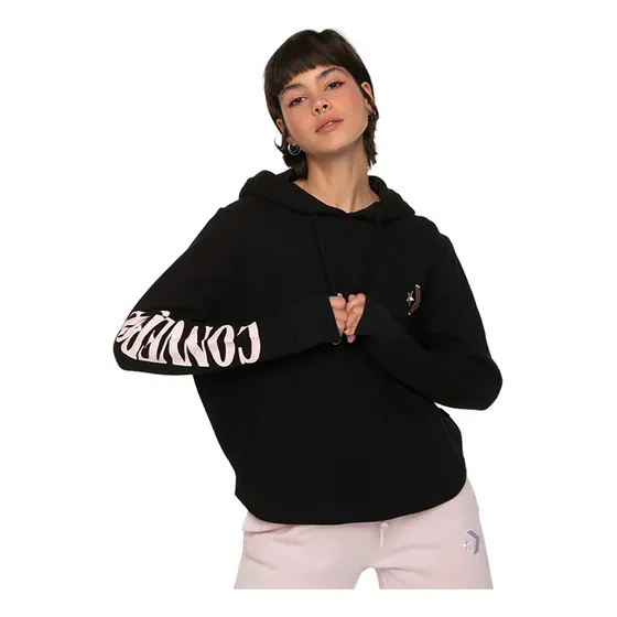 Polerón Converse Your Basic Mujer Black