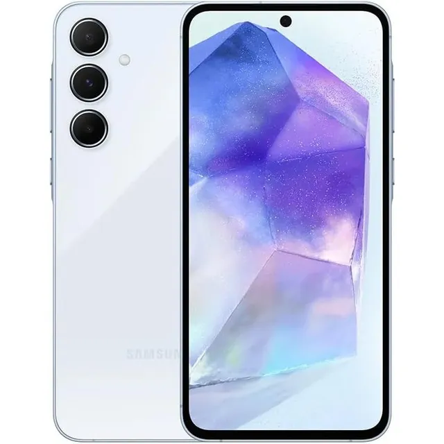 Celular Samsung Galaxy A55 5g Cor Azul-claro 128gb 8gb