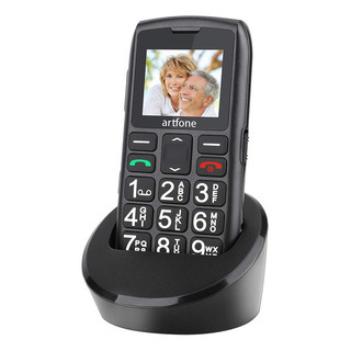 Artfone Celular Con Estación De Carga Para Ancianos C Artfone Celular Con Estación De Carga Para Ancianos C