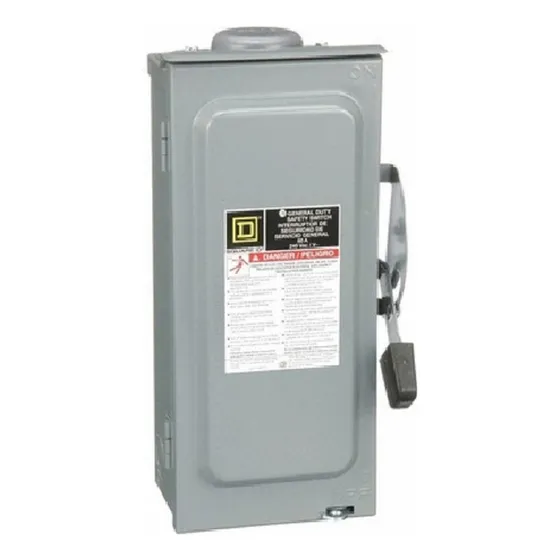 D222nrb Square D Interruptor De Seguridad 240v 60a 2p Nema3r
