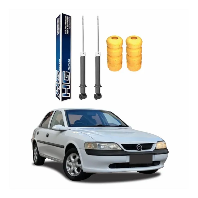 Par Amortecedor Traseiro Vectra 96 97 98 99 Nakata + Kit
