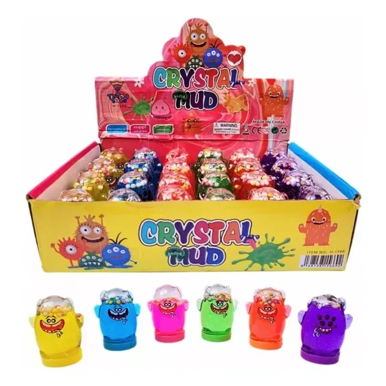 Slime X 24 Und Monsters Brillante Colores Moco Gorila Piñata