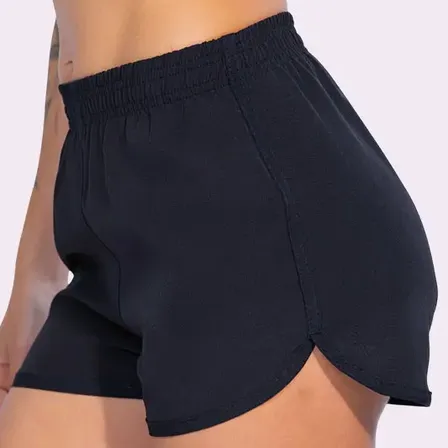 Kit 3 Shorts Femininos Tactel Academia Praia Corrida Treino