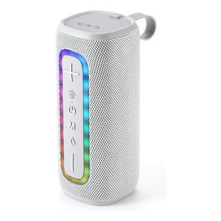 Bocina Bluetooth Portátil Usb Micro Sd Auxiliar Recargable Color Gris Bocina Bluetooth Portátil Usb Micro Sd Auxiliar Recargable Color Gris