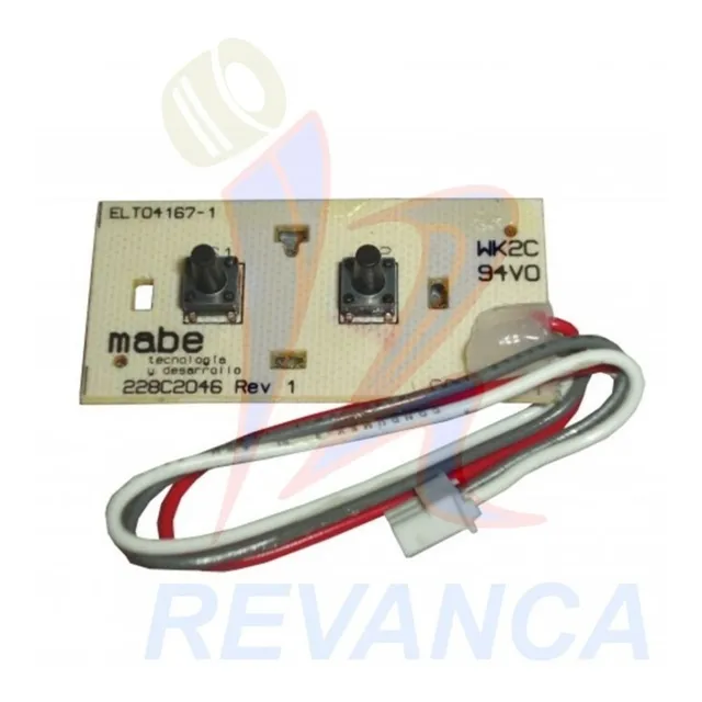 Tarjeta Lavadora Encendido Mabe 228c2046g001