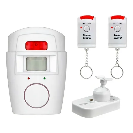 Alarma Casa Sensor Movimiento Con 2 Controles General Chain