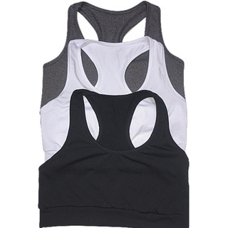 Top Alta Sustentação Fitness Academia Liso Lindo Kit 3 Top Alta Sustentação Fitness Academia Liso Lindo Kit 3