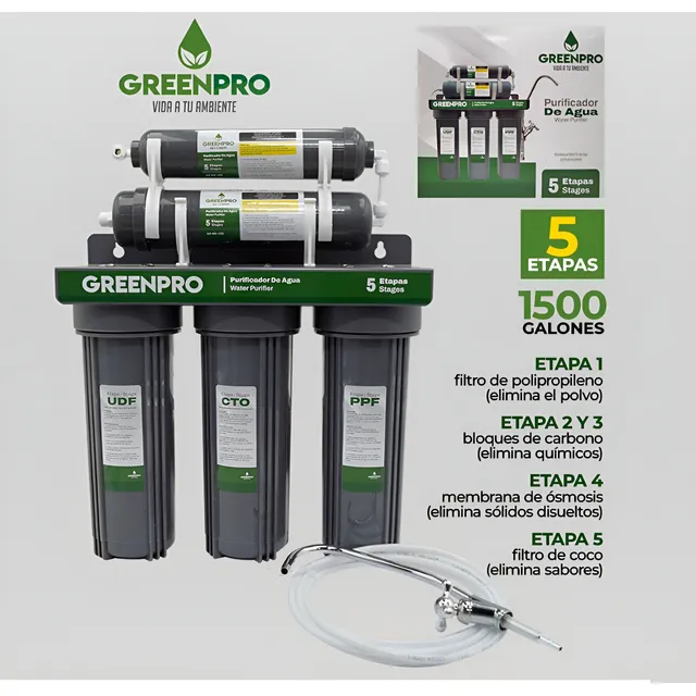 Filtro Purificador De Agua 5 Etapas