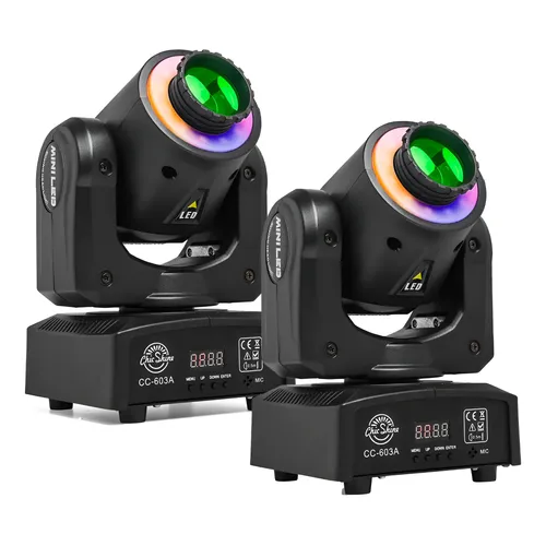 SPOT 60W ムービングヘッド Moving Head Spot Led 60w 8 Cores + Fita Led 8 Desenhos Dmx | Frete