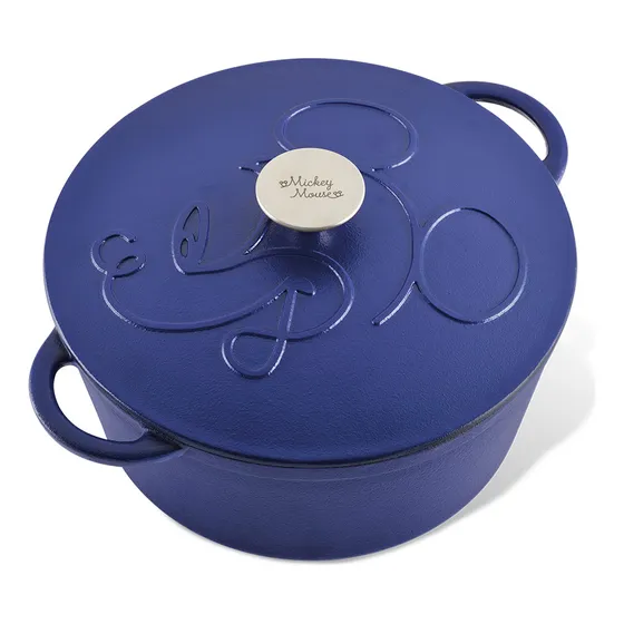Caldero De Hierro Fundido Curado 4,4l Farberware Disney Azul