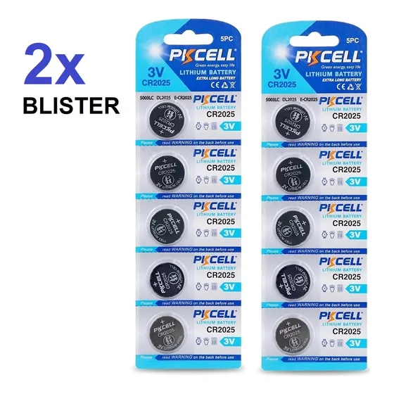 Batería De Litio Tipo Botón Cr2025 3v 150mah