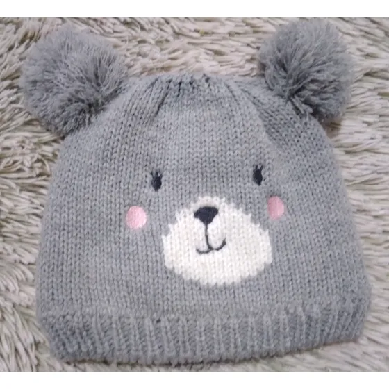 Gorro Bebe Oso Forrado Comprado En Zara