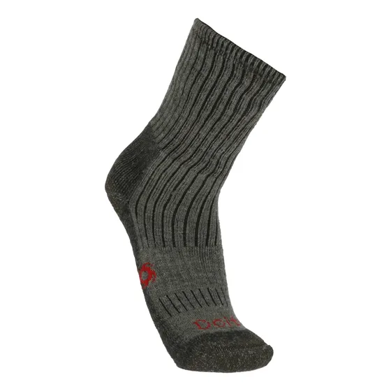 Calcetin Hombre Trekker Crew Gris Doite